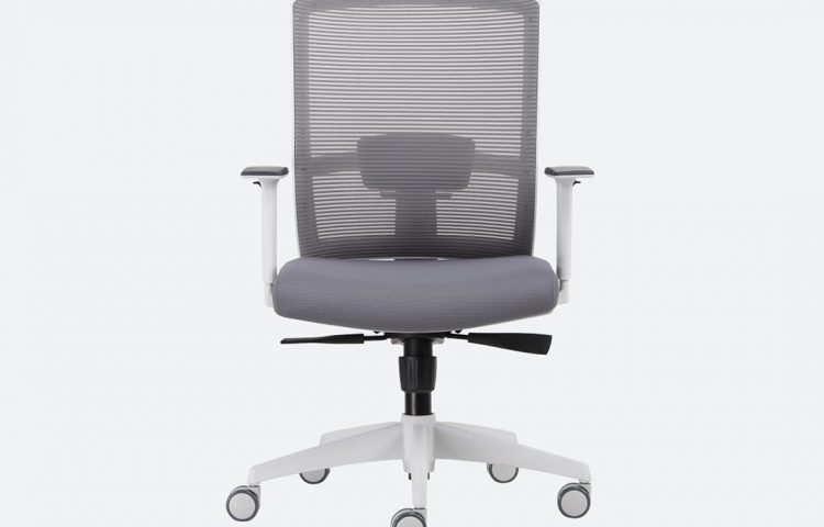 BROKER גב רשת אפור