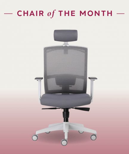 broker chair grey